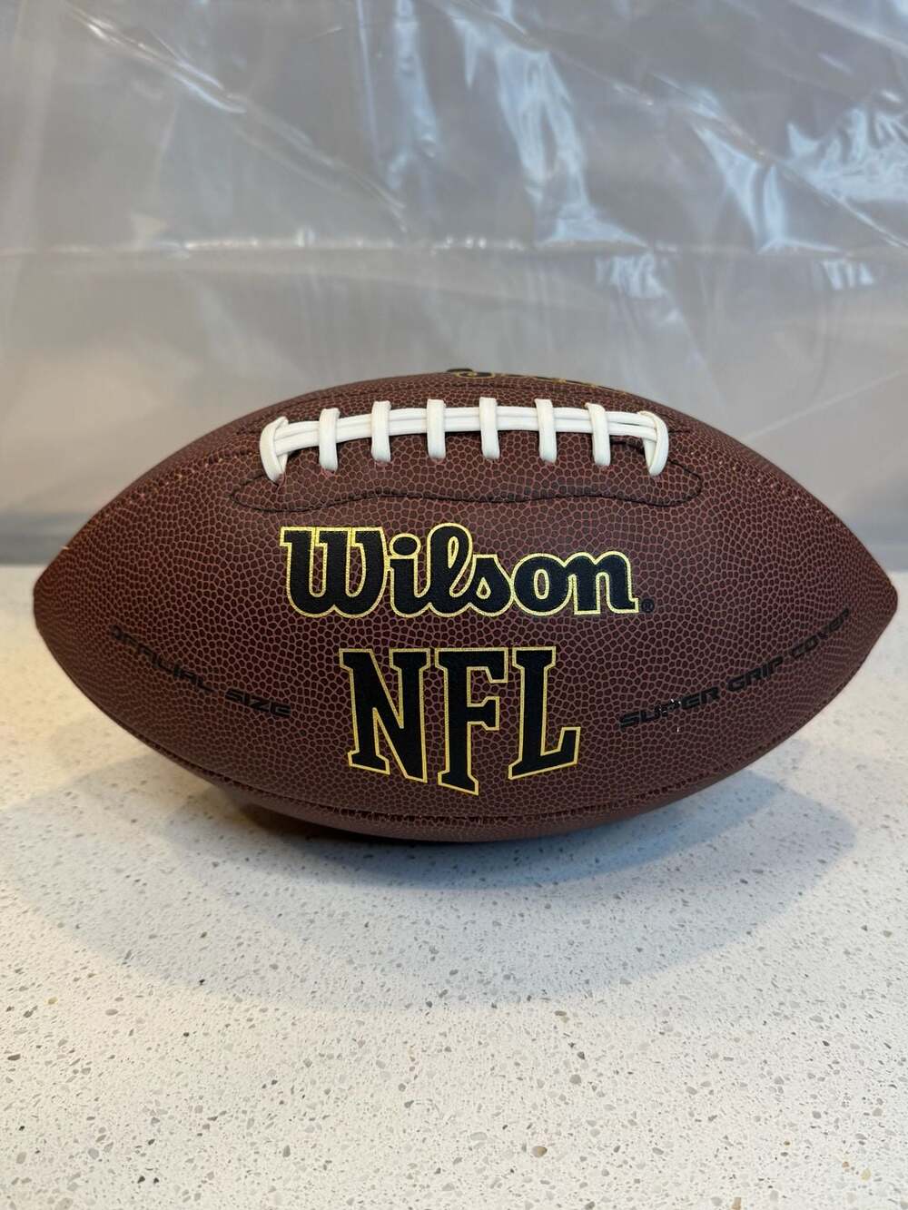 Wilson NFL Super Grip Composite Official Size Football